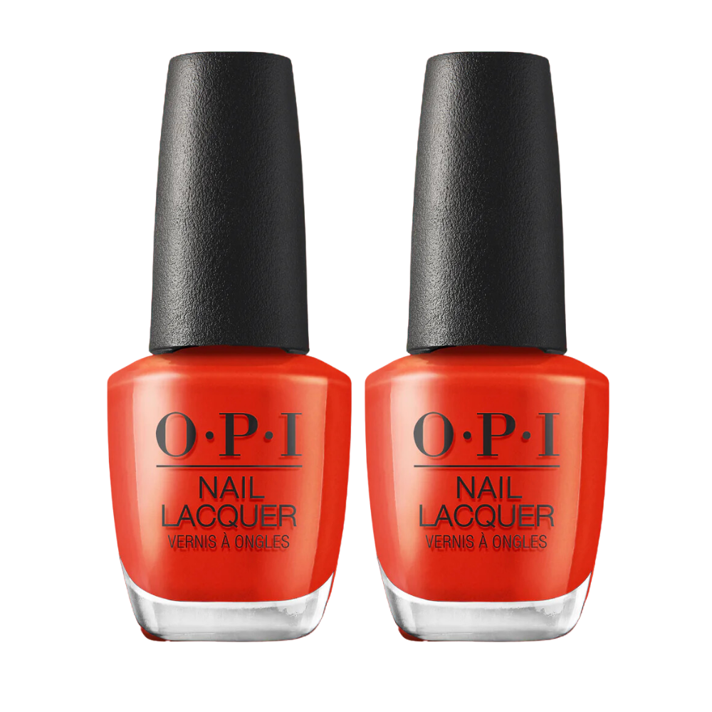 2 x OPI Nail Lacquer 15ml - Rust & Relaxation