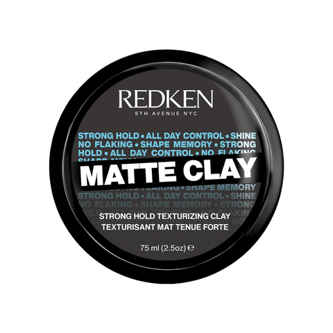 Redken Strong Hold Texturizing Matte Clay For Men 75ml