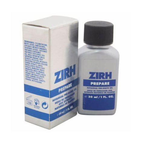 ZIRH Prepare Pre-Shave Oil with Botanicals 30ml